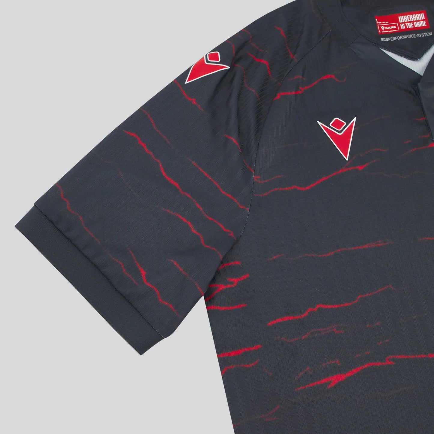 Wrexham Away 26/27 Torcedor Macron - Preta