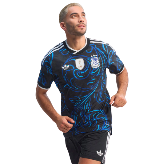 Argentina Away 26/27 Masculino Jogador Adidas - Preto e Azul