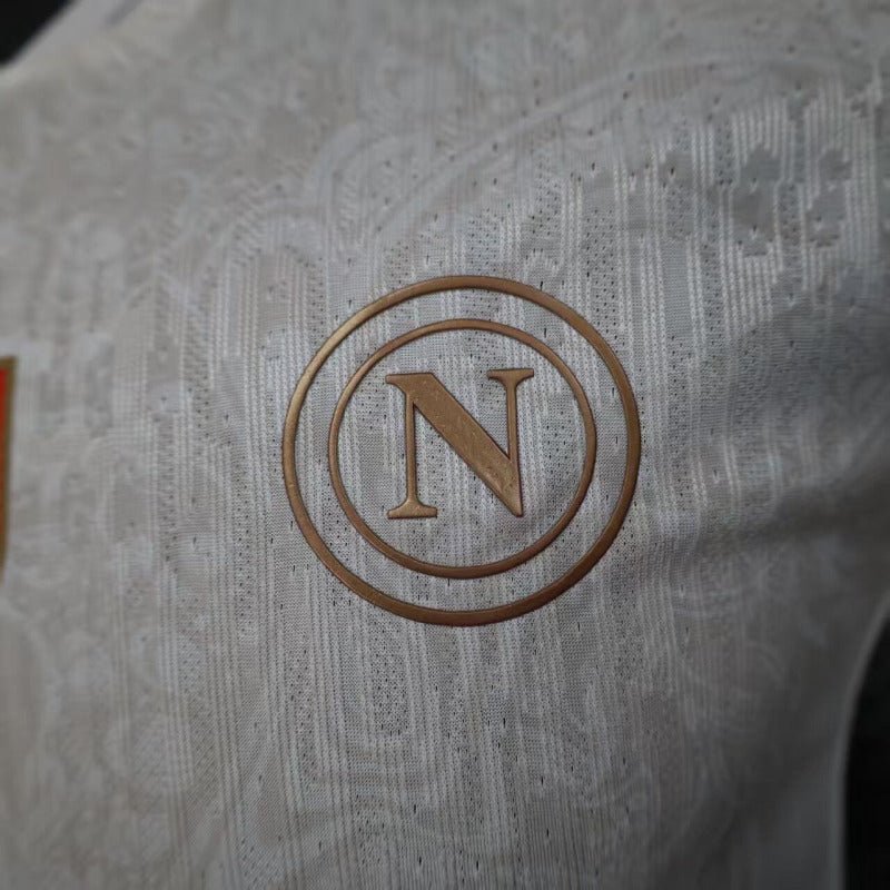 Napoli Away 25/26 Jogador EA7 - Bege