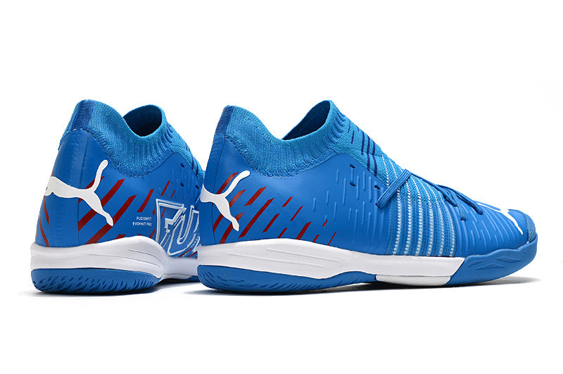 Chuteira Society Puma Future Z Match Pro - Azul