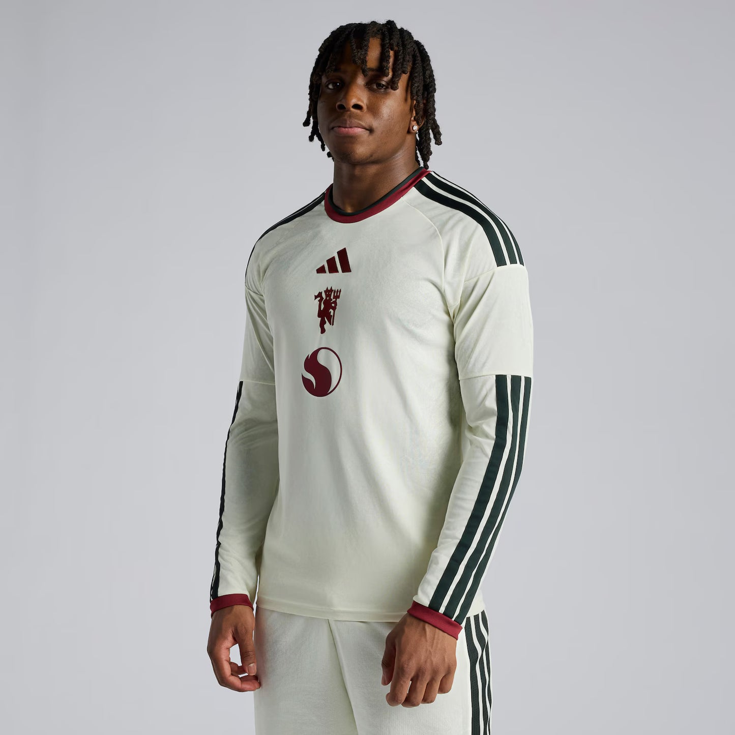 Manchester United Third 26/27 Manga Longa Torcedor Adidas - Branca