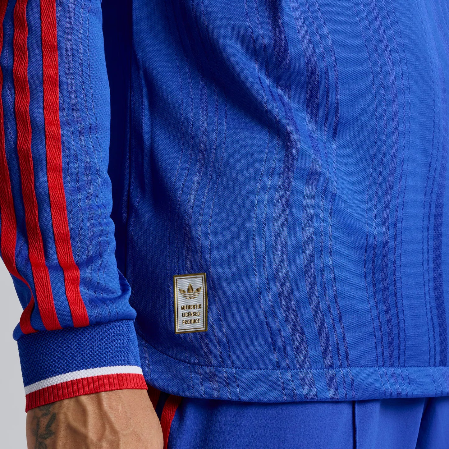 Manchester United Away Manga Longa 26/27 Jogador Adidas - Azul