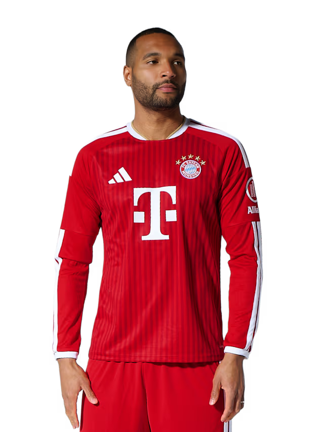 Bayern De Munique Home Manga Longa 26/27 Torcedor Adidas - Vermelha