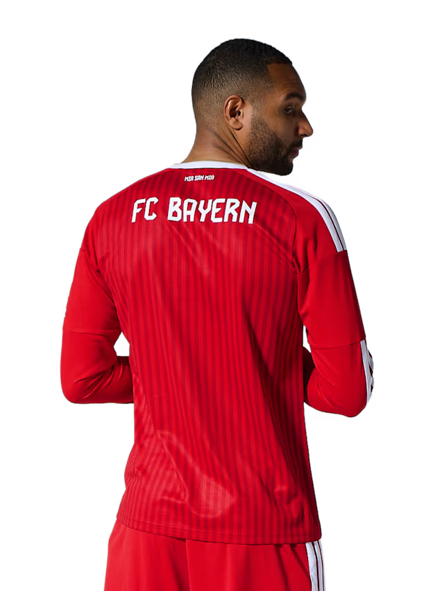 Bayern De Munique Home Manga Longa 26/27 Torcedor Adidas - Vermelha