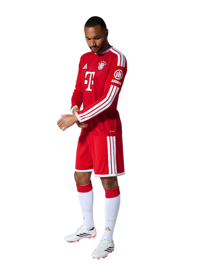 Bayern De Munique Home Manga Longa 26/27 Torcedor Adidas - Vermelha