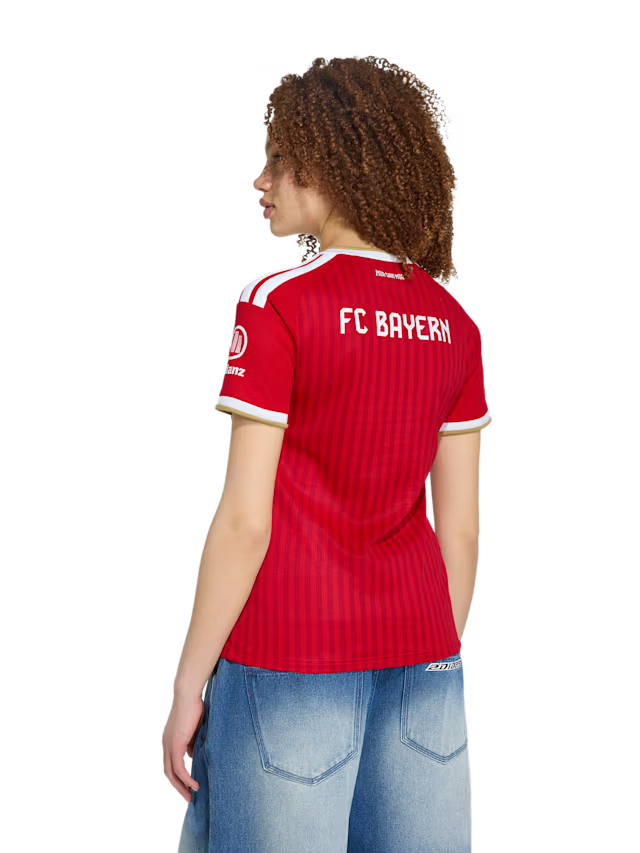 Bayern De Munique Home 26/27 Feminino Adidas - Vermelho