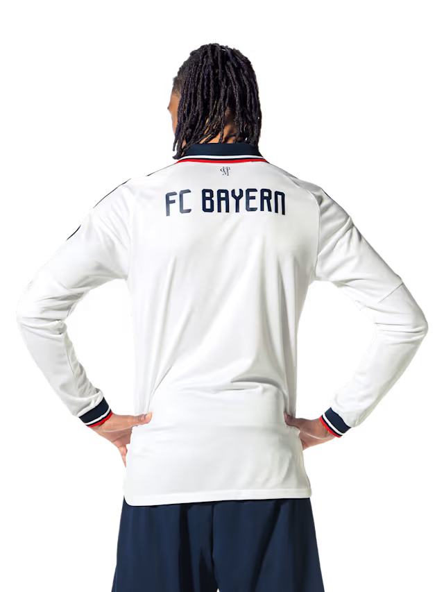 Bayern de Munique Away Manga Longa 26/27 Jogador Adidas - Branca