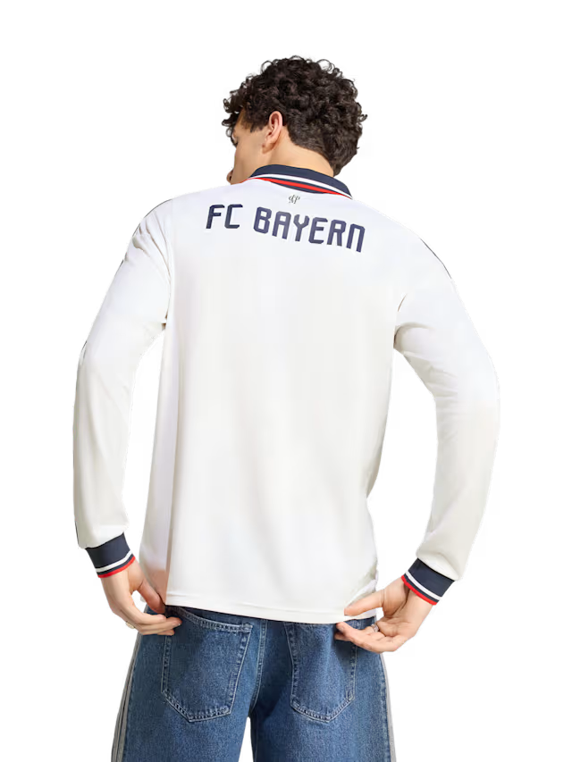 Bayern De Munique Away Manga Longa 26/27 Torcedor Adidas - Branca