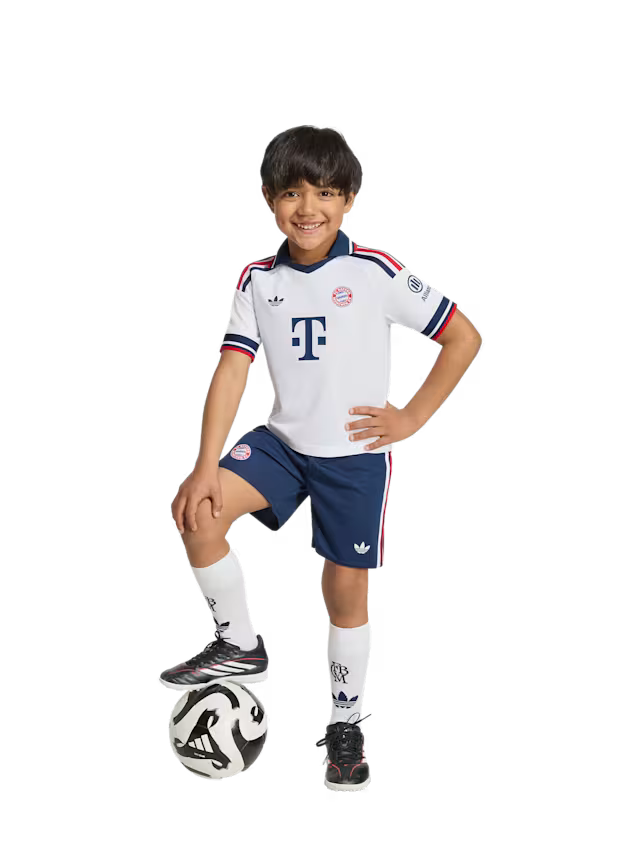 Kit Infantil Bayern de Munique Away 26/27 - Branca