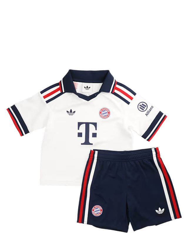Kit Infantil Bayern de Munique Away 26/27 - Branca