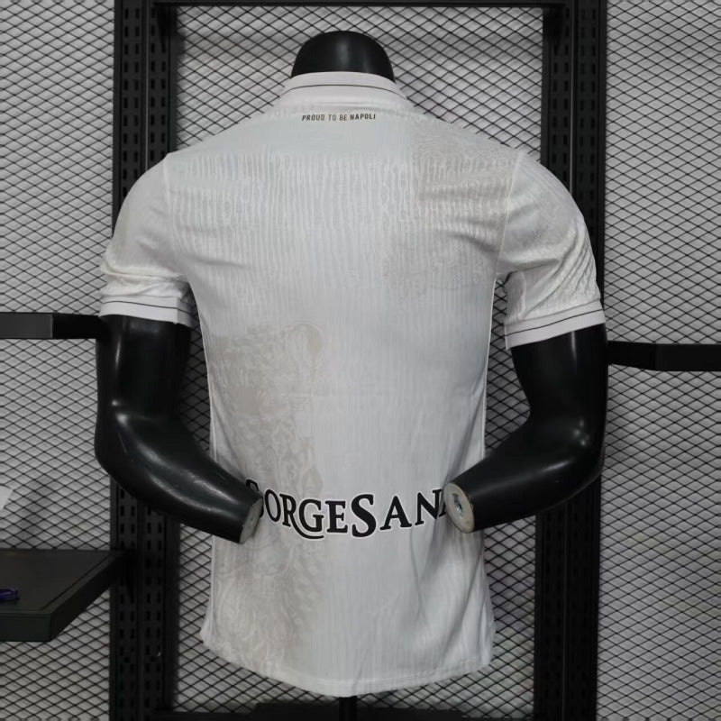 Napoli Away 25/26 Jogador EA7 - Bege