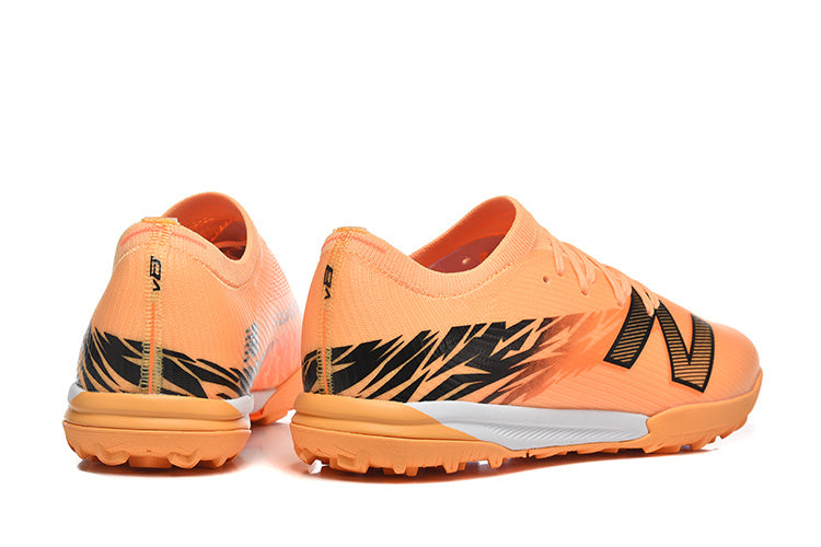 Chuteira Society New Balance Furon V8 Elite TF FG  - Laranja