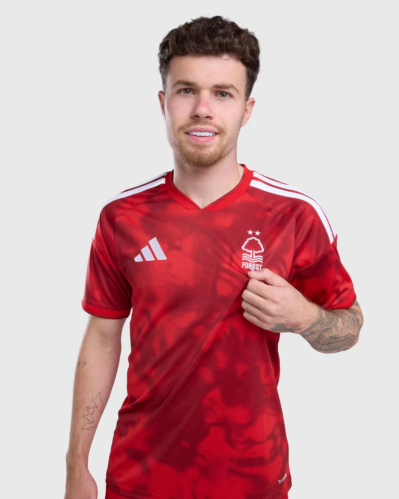 Nottingham Forest Home 26/27 Adidas - Vermelho