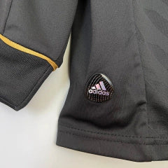 Real Madrid Away Retrô 11/12 Manga Longa Adidas - Preto
