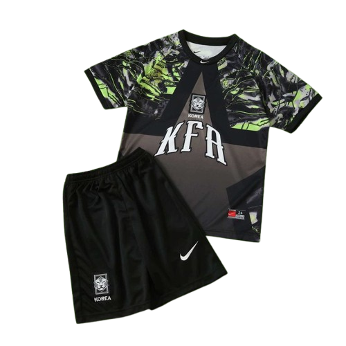 Kit Infantil Coreia Do Sul Goleiro 26/27 - Cinza