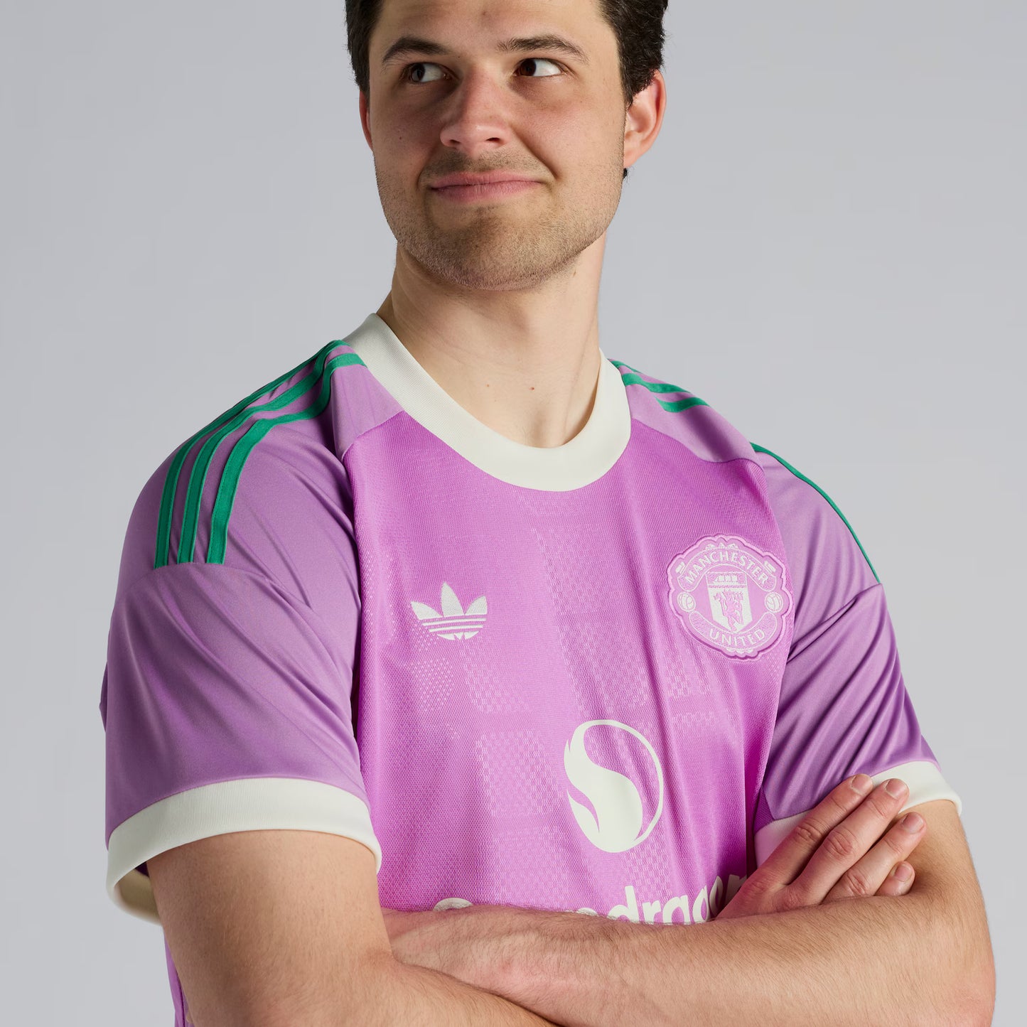 Manchester United Goleiro 26/27 Torcedor Adidas - Rosa