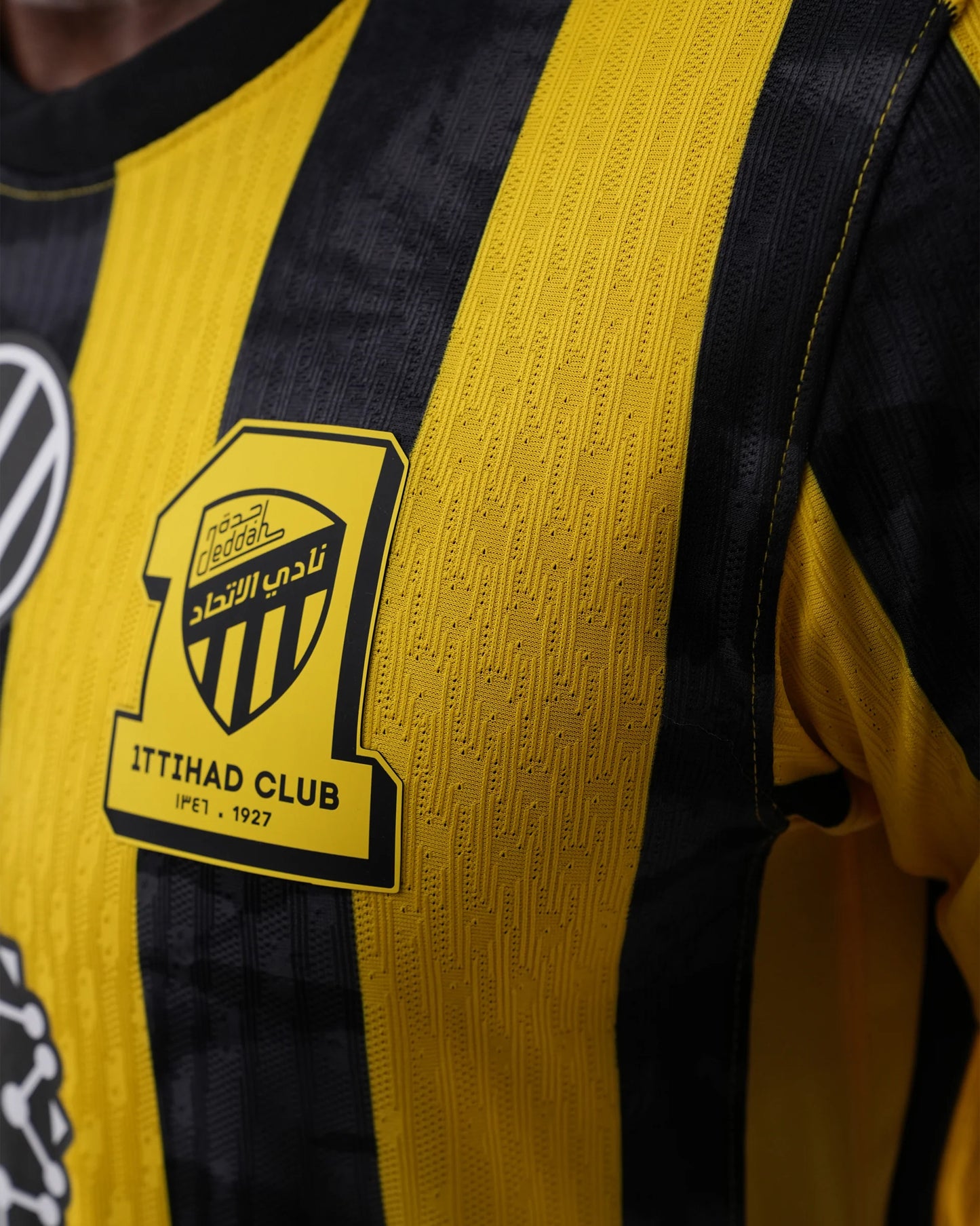 Al Ittihad Home 25/26 Jogador Nike - Amarelo e Preto