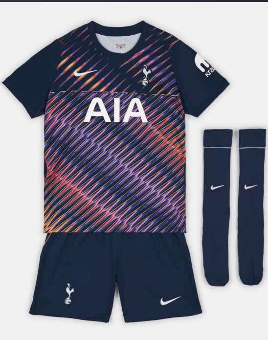 Kit Infantil Tottenham Away 26/27 - Colorido