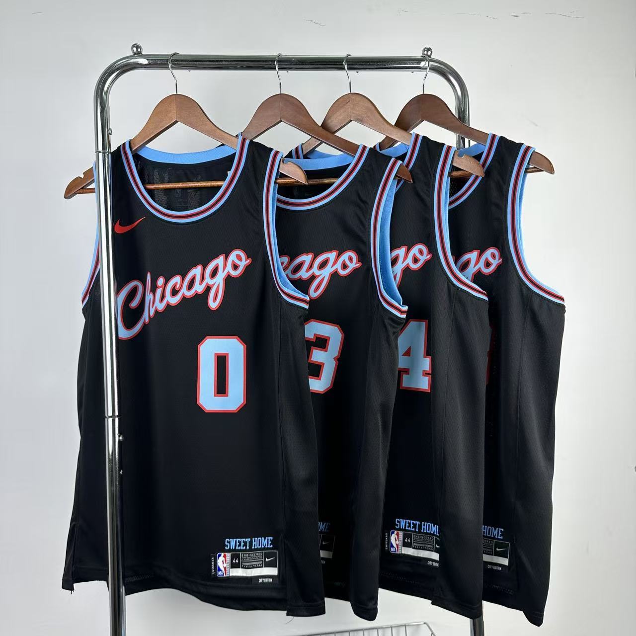 Regata Chicago Bulls Masculina - Preta