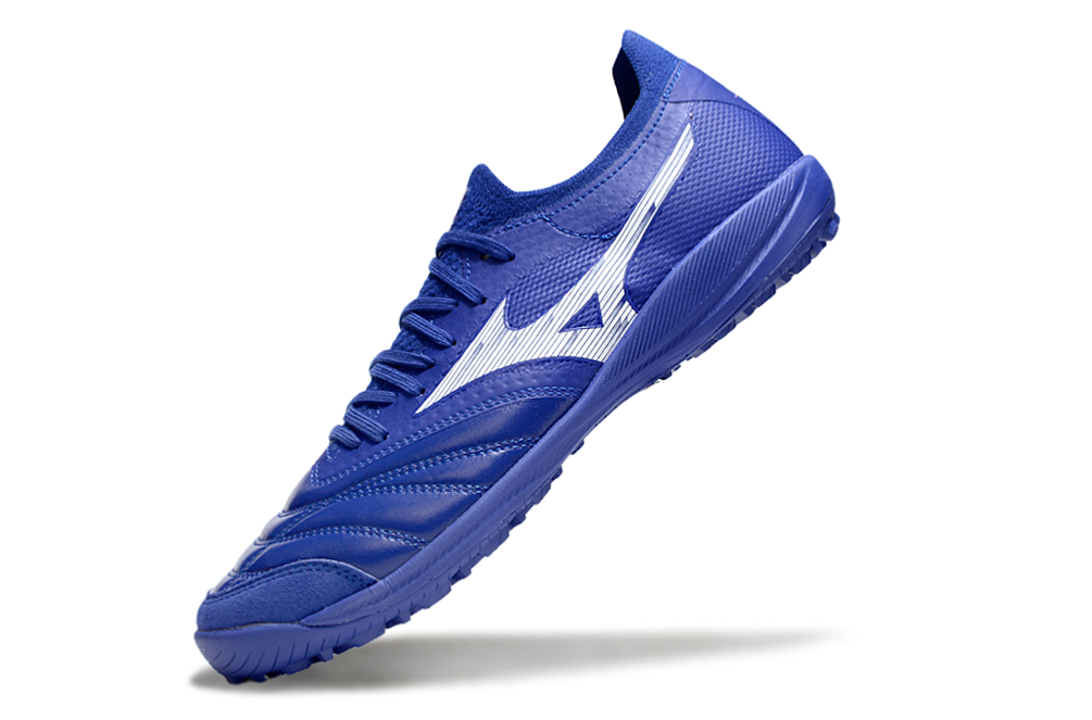 Chuteira Society Mizuno Morelia Neo 3 Japan FG - Azul Marinho