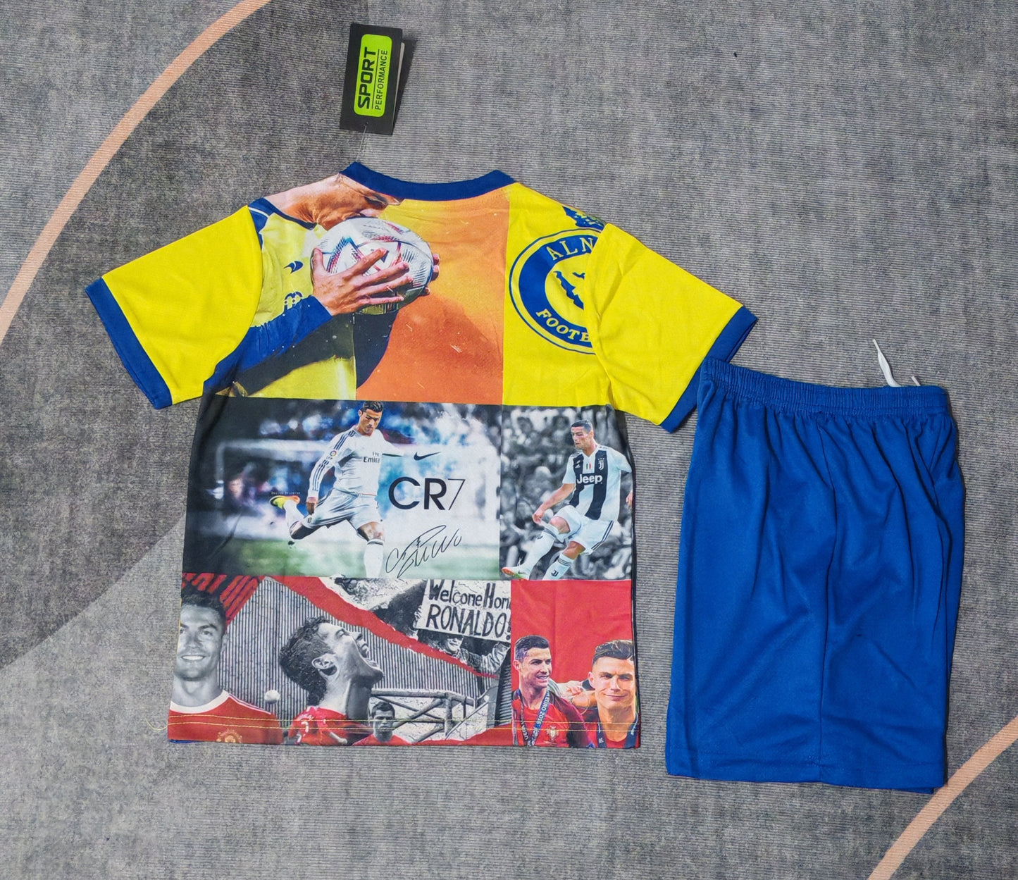 Kit Infantil Edição CR7 Carreira 25/26  - Colorido