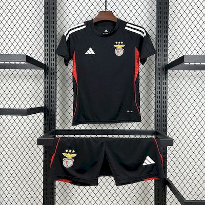 Kit Infantil Benfica Pré Jogo 25/26 - Preto