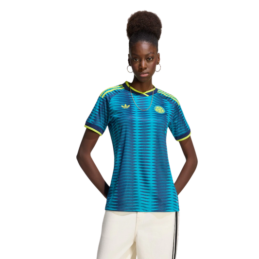 Colombia Away 26/27 Feminino Adidas - Azul