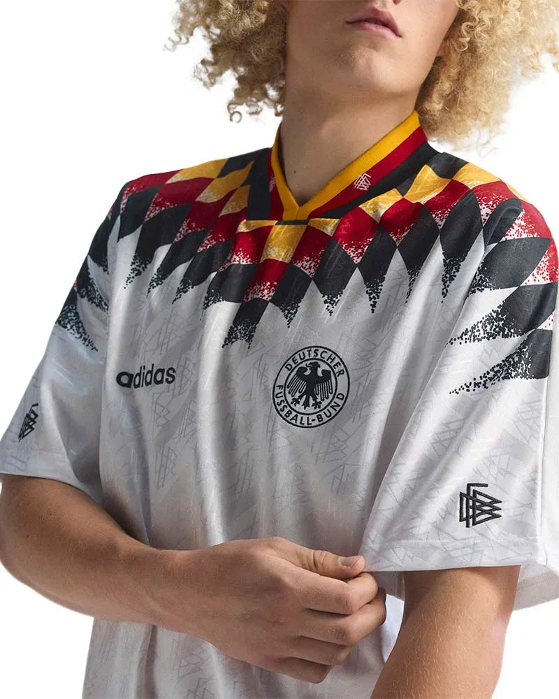 Alemanha Home Retrô 1994 Masculino Adidas - Branca