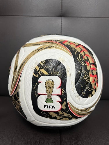 Bola Trionda Final da Copa do Mundo 2026 - Branca e Dourada