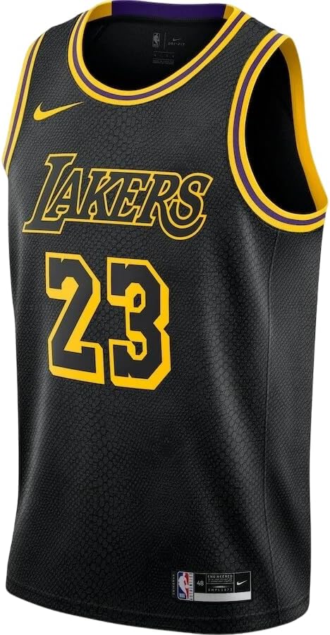 Regata LA Lakers Masculina - Preta e Dourada