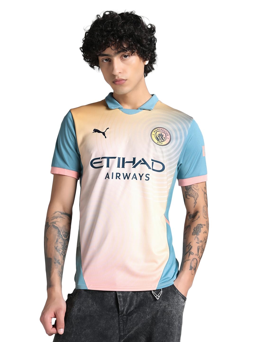 Manchester City Fourth 24/25 Torcedor Puma - Colorido