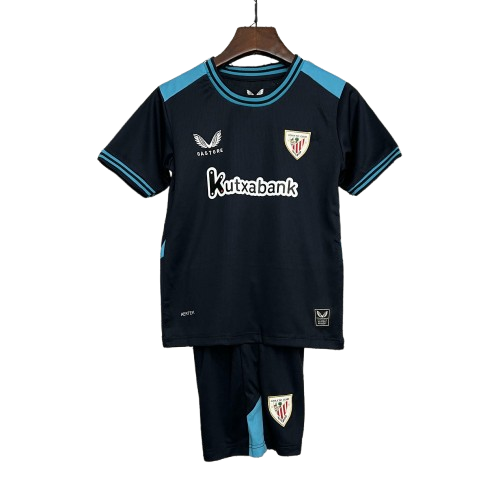 Kit Infantil Athletic Bilbao Away 25/26   - Azul Escuro