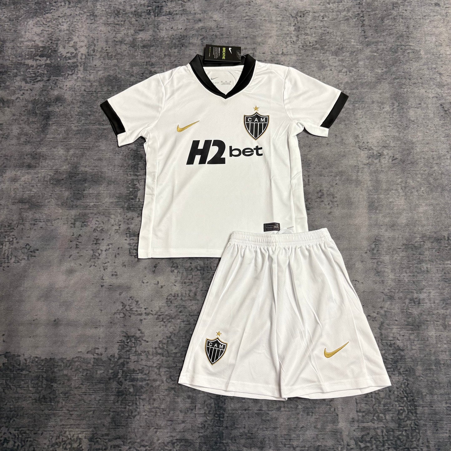 Kit Infantil Atlético Mineiro Away 26/27 - Branco