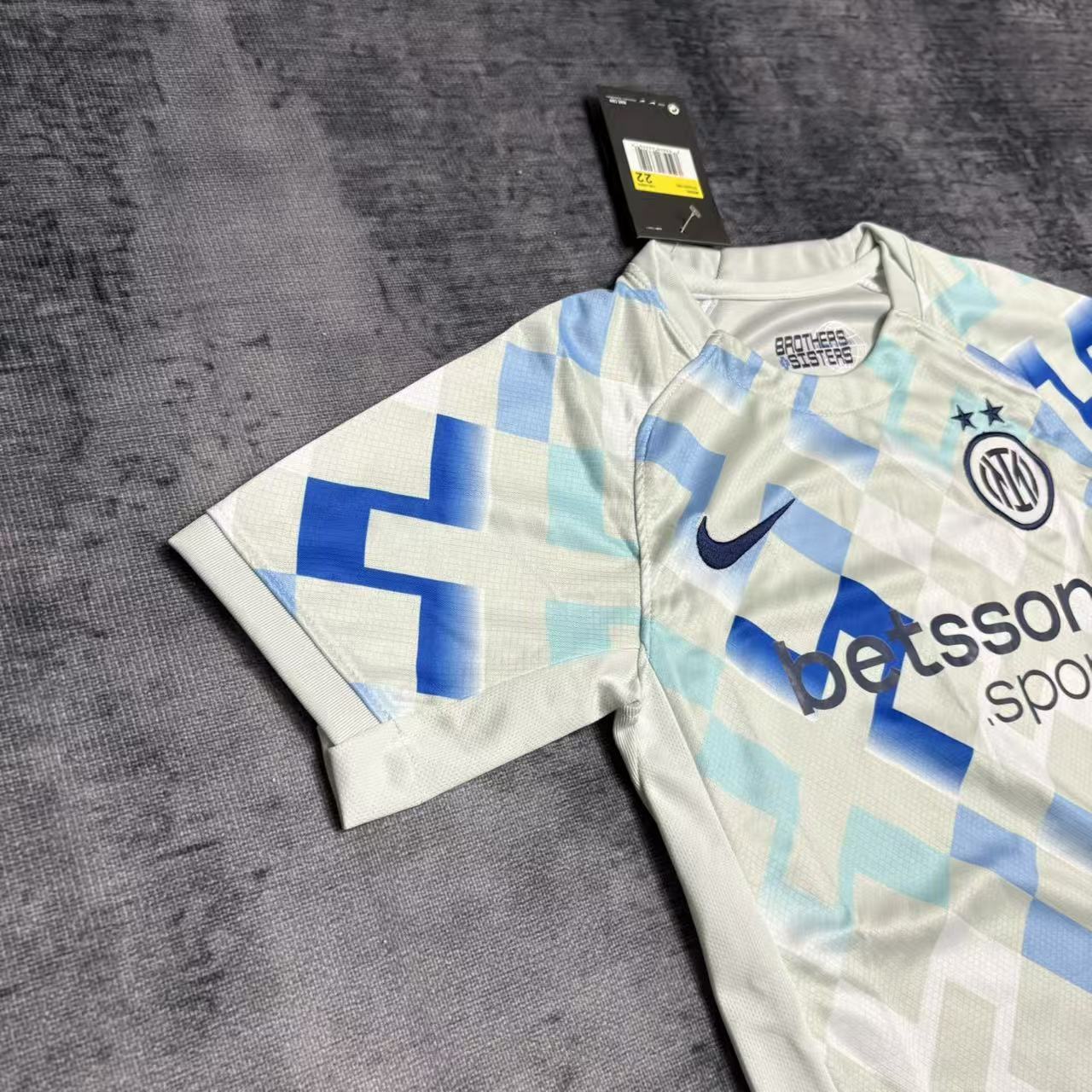Kit Infantil Inter de Milão Away 25/26 - Branco e Azul