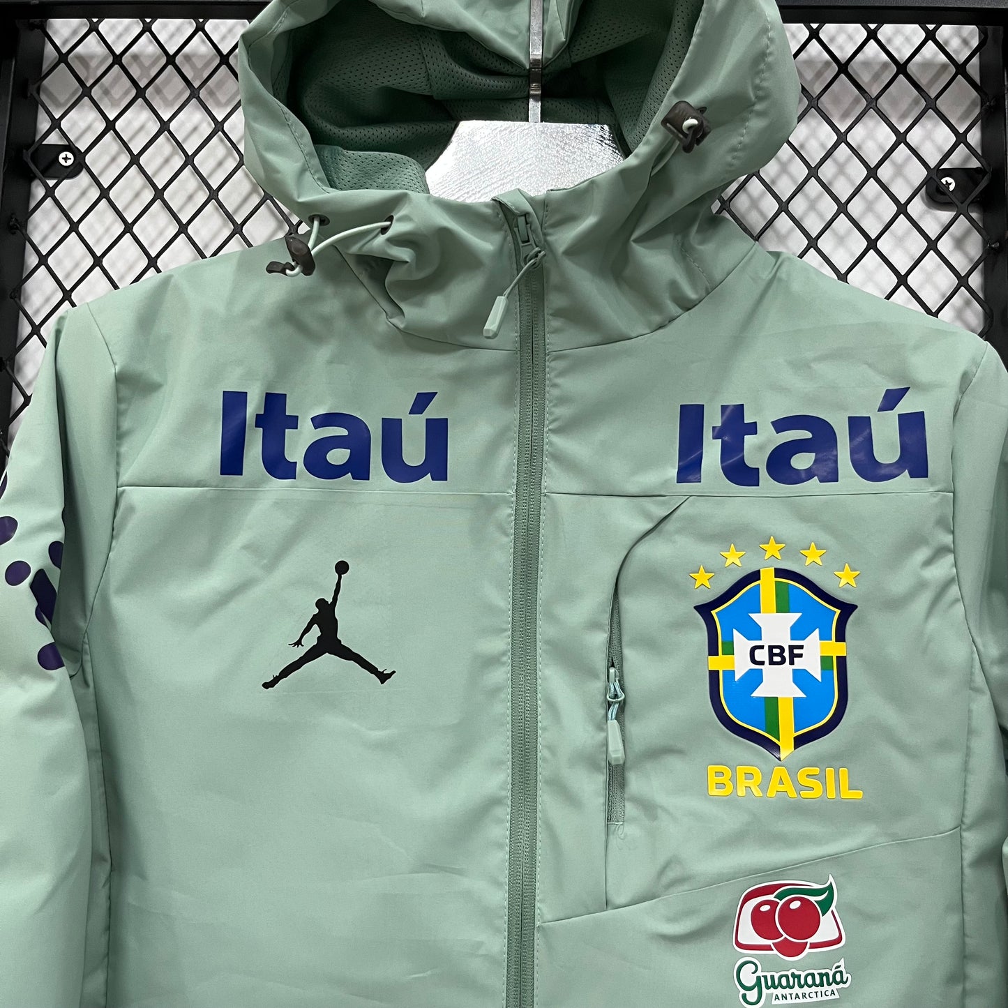 Jaqueta Brasil Jordan - Verde