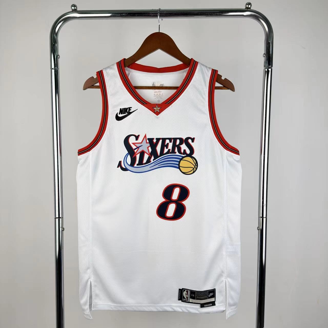 Regata Philadelphia 76ers Masculina - Branca