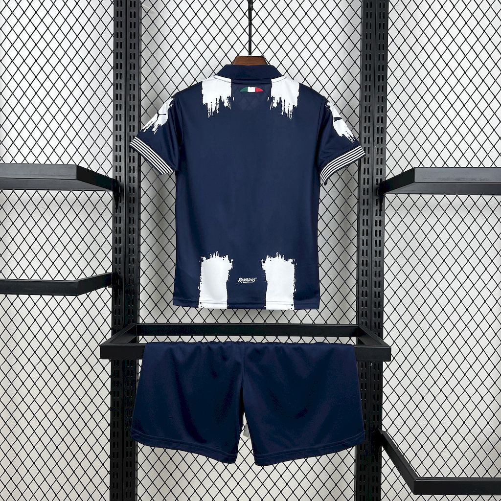 Kit Infantil Monterrey Home 25/26 - Azul Escuro e Branco