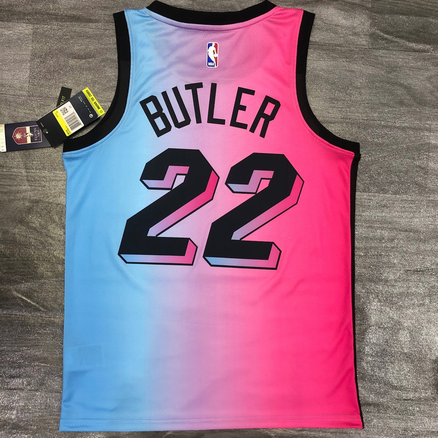 Regata Miami Heat Masculina - Rosa e Azul