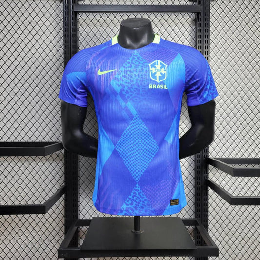 Brasil Away 25/26 Jogador Nike - Azul