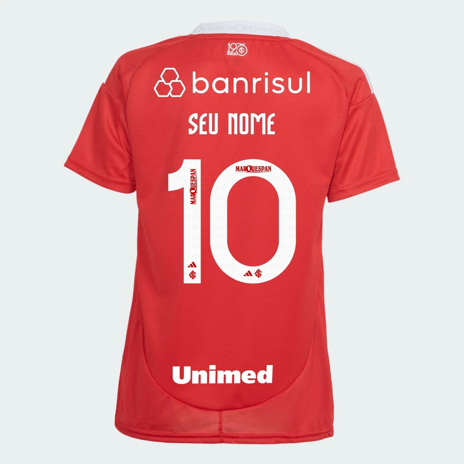 Internacional Home 25/26 Torcedor Com Patrocínios Adidas Feminina
