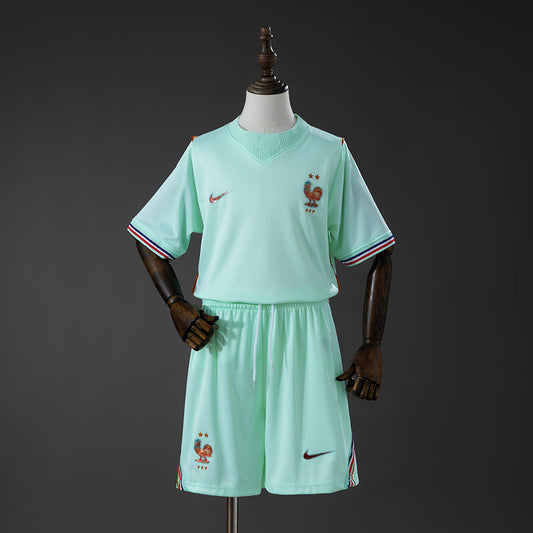Kit Infantil França Away 26/27 - Verde