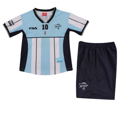 Kit Infantil Argentina Retro Edição Especial 2001 - Azul Claro