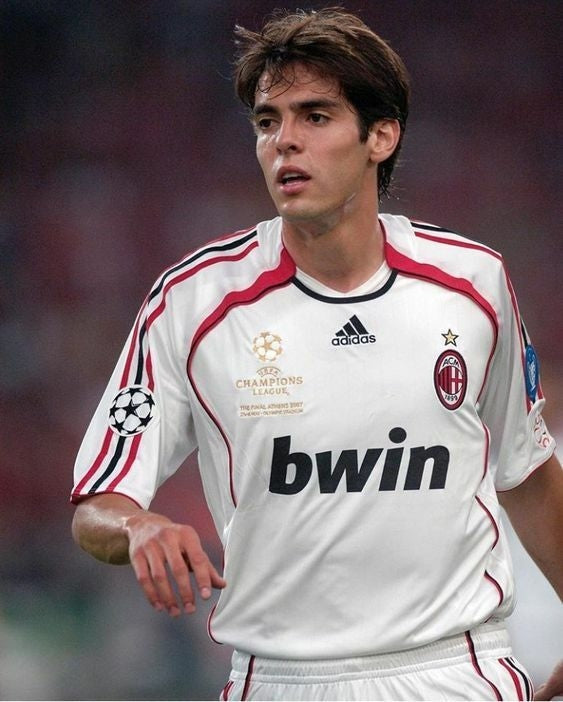 Milan Away Retrô 06/07  Adidas - Branca
