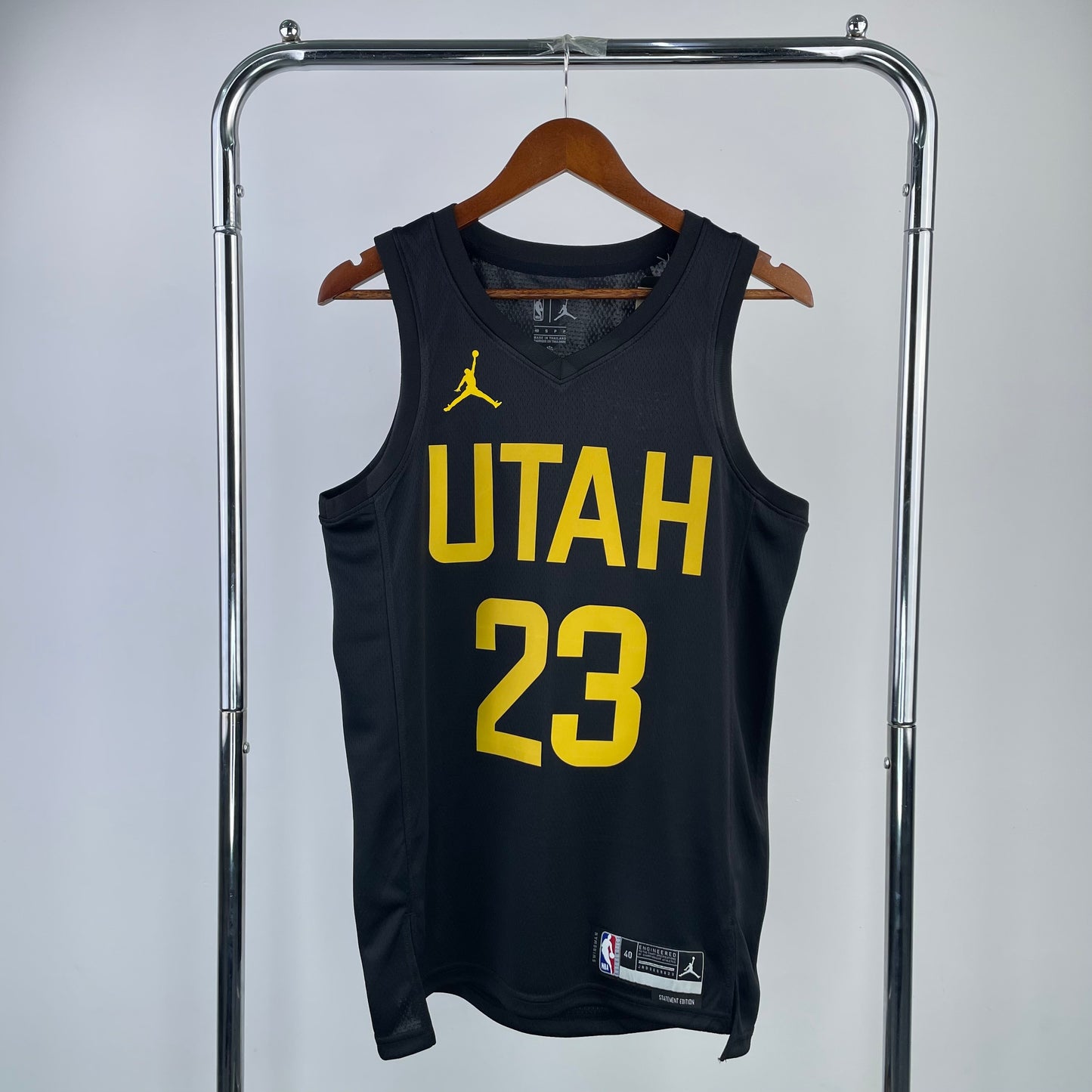 Regata Utah Jazz Masculina - Preta