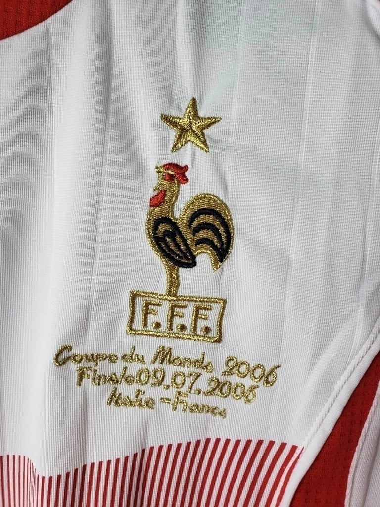 França Retro Home 2006 Masculino Adidas - Branca