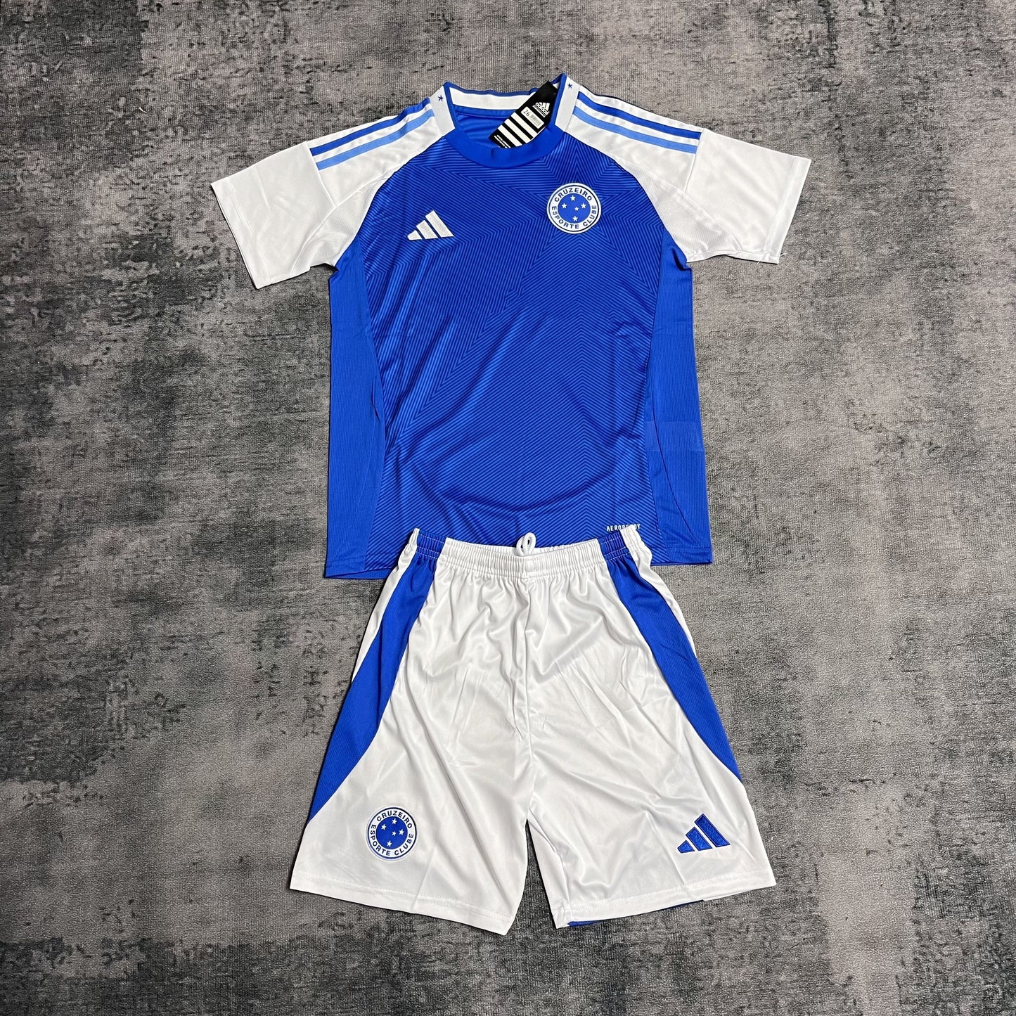 Kit Infantil Cruzeiro Home 25/26 - Azul e Branco