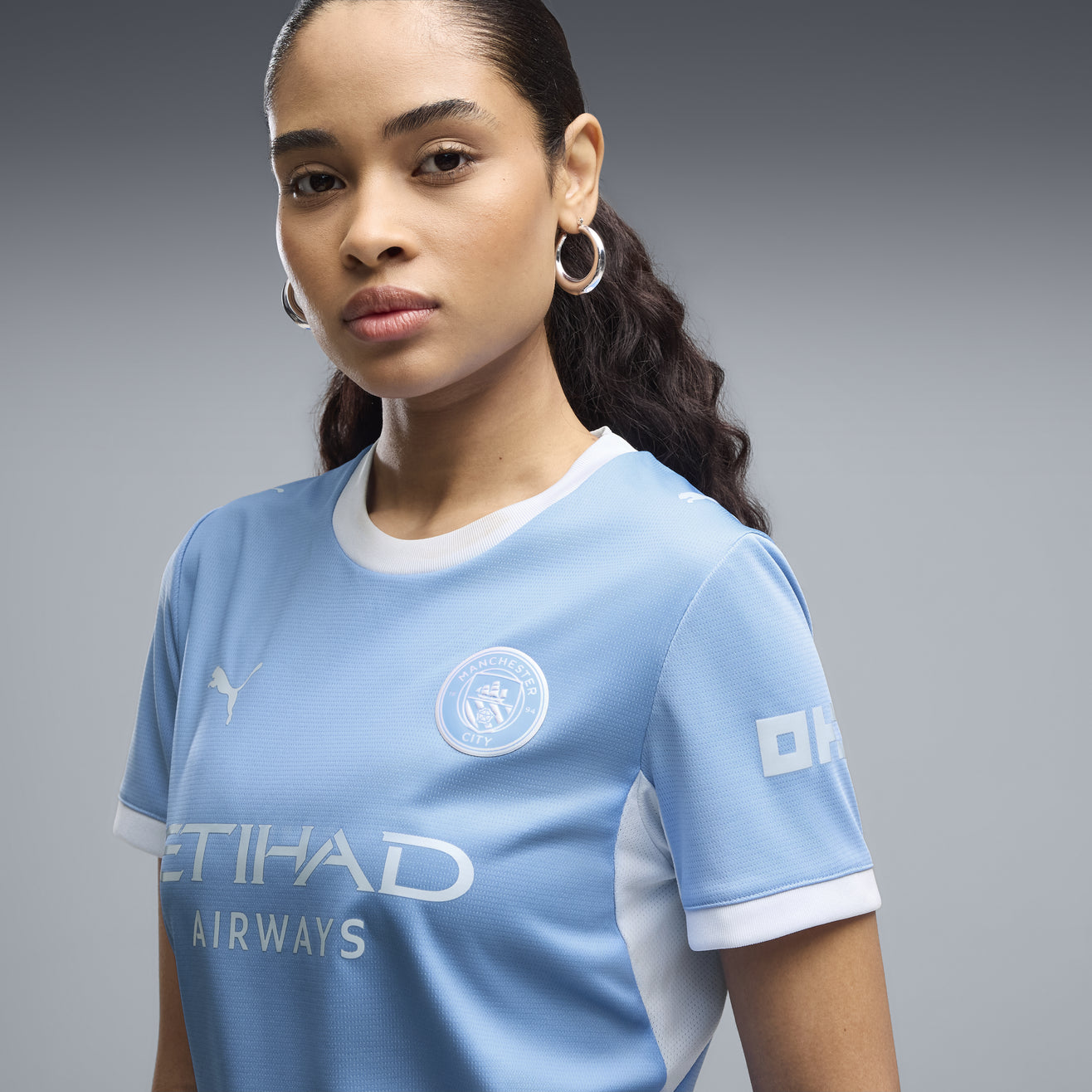 Manchester City Home 26/27 Feminina Puma - Azul