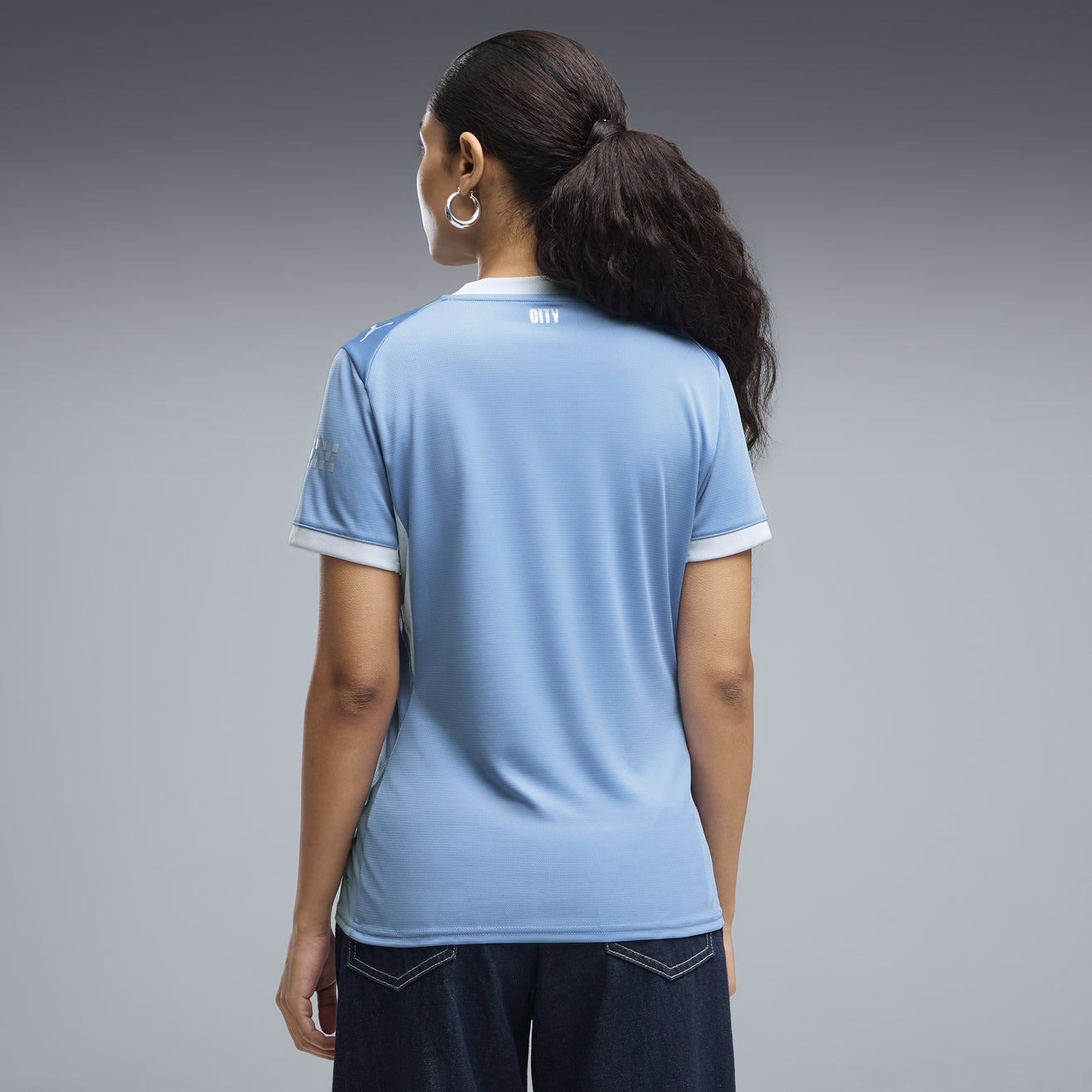 Manchester City Home 26/27 Feminina Puma - Azul