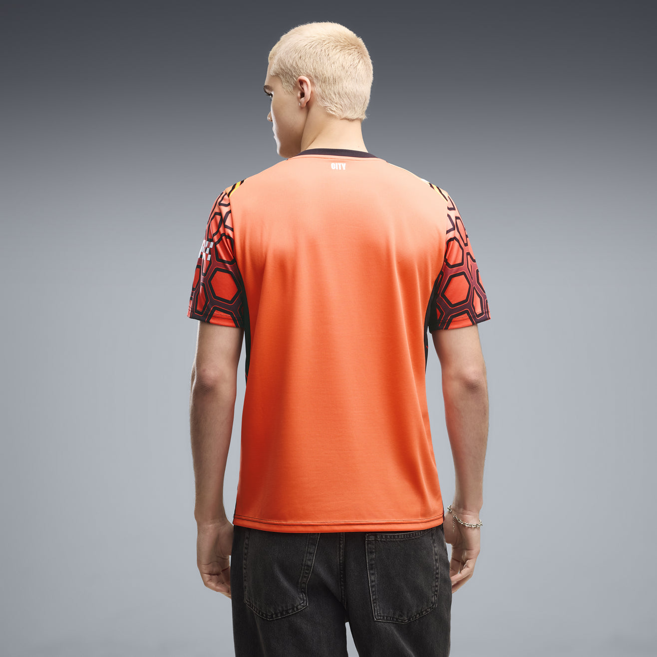 Manchester City Goleiro 26/27 Torcedor Puma - Laranja