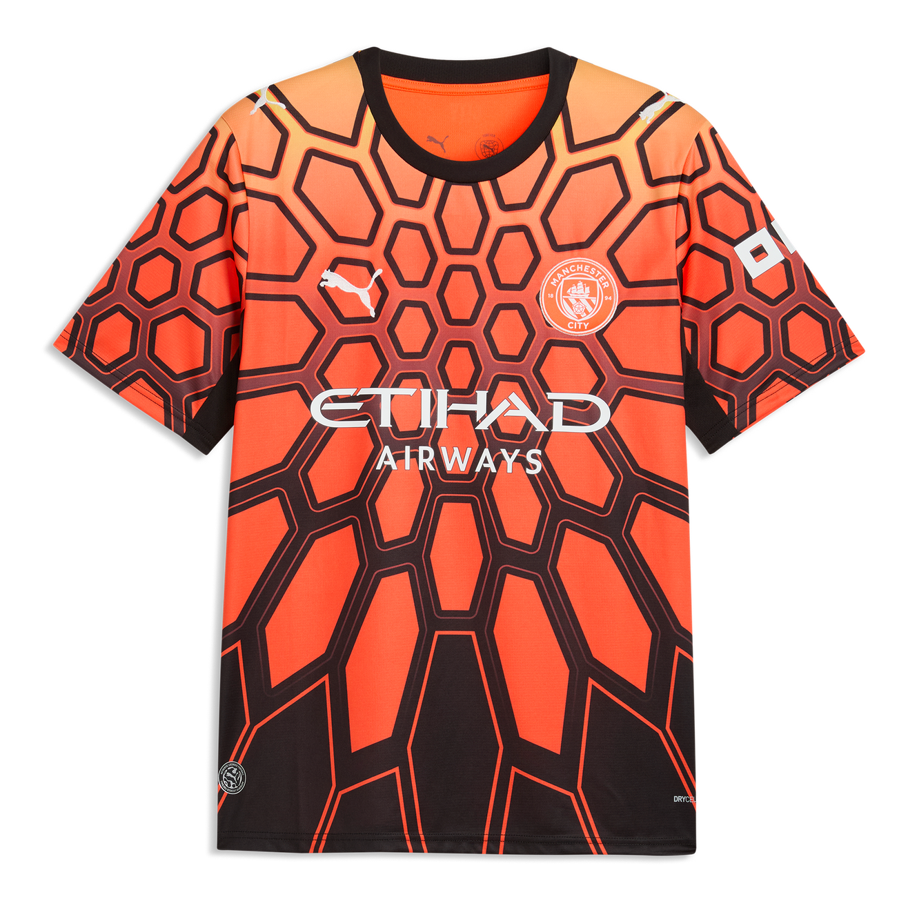 Manchester City Goleiro 26/27 Torcedor Puma - Laranja